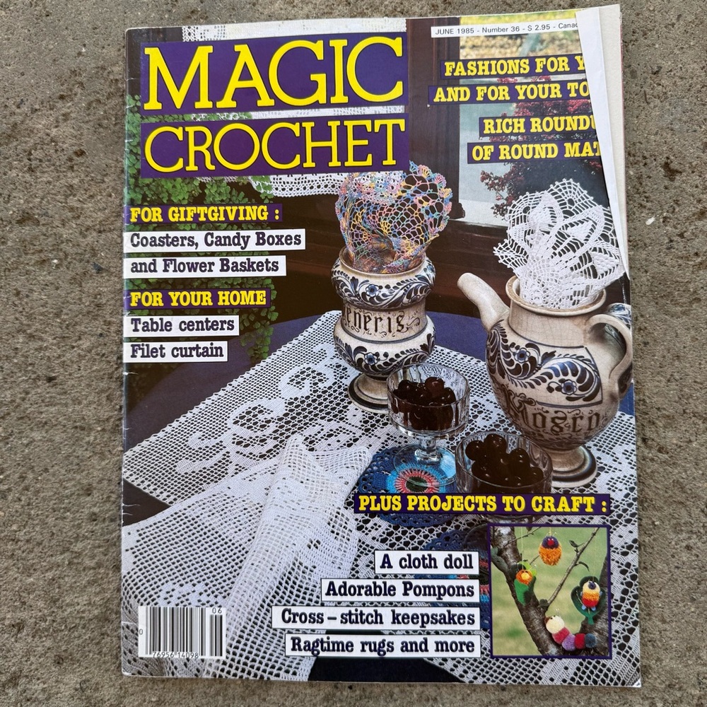 Magic Crochet Magazine June 1995‎